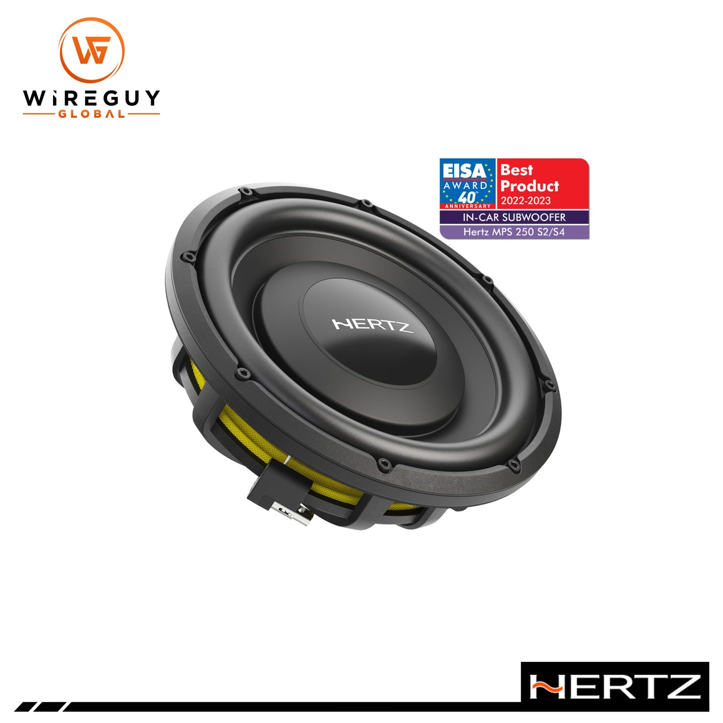 Hertz MPS 250 S4 Mille Pro Series 10" Shallow-Mount 4-OHM Component Subwoofer