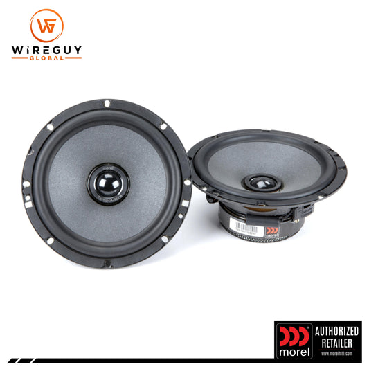 Morel Tempo Ultra 602 Integra 6.5" Coaxial Speakers with Built In Crossovers