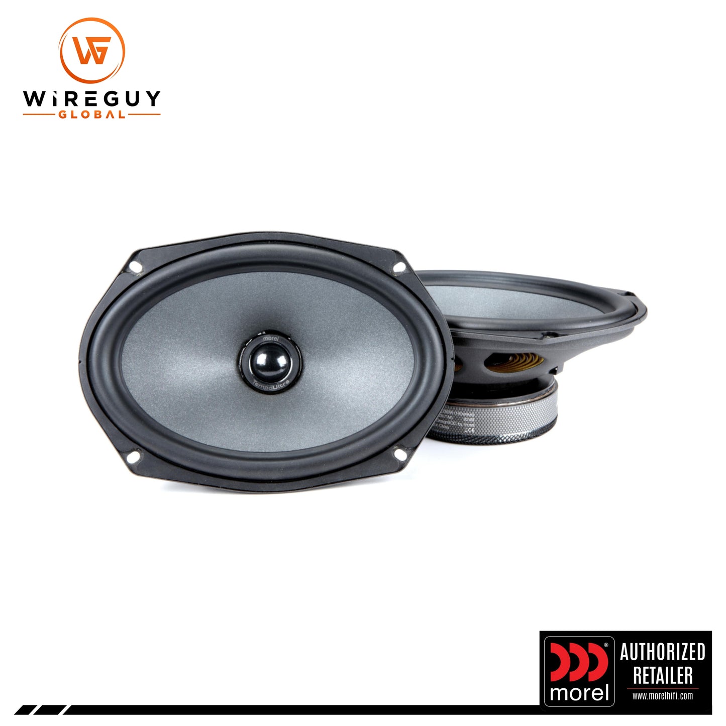 Morel Tempo Ultra Integra 6x9" Coaxial Speakers with Built-in Crossovers