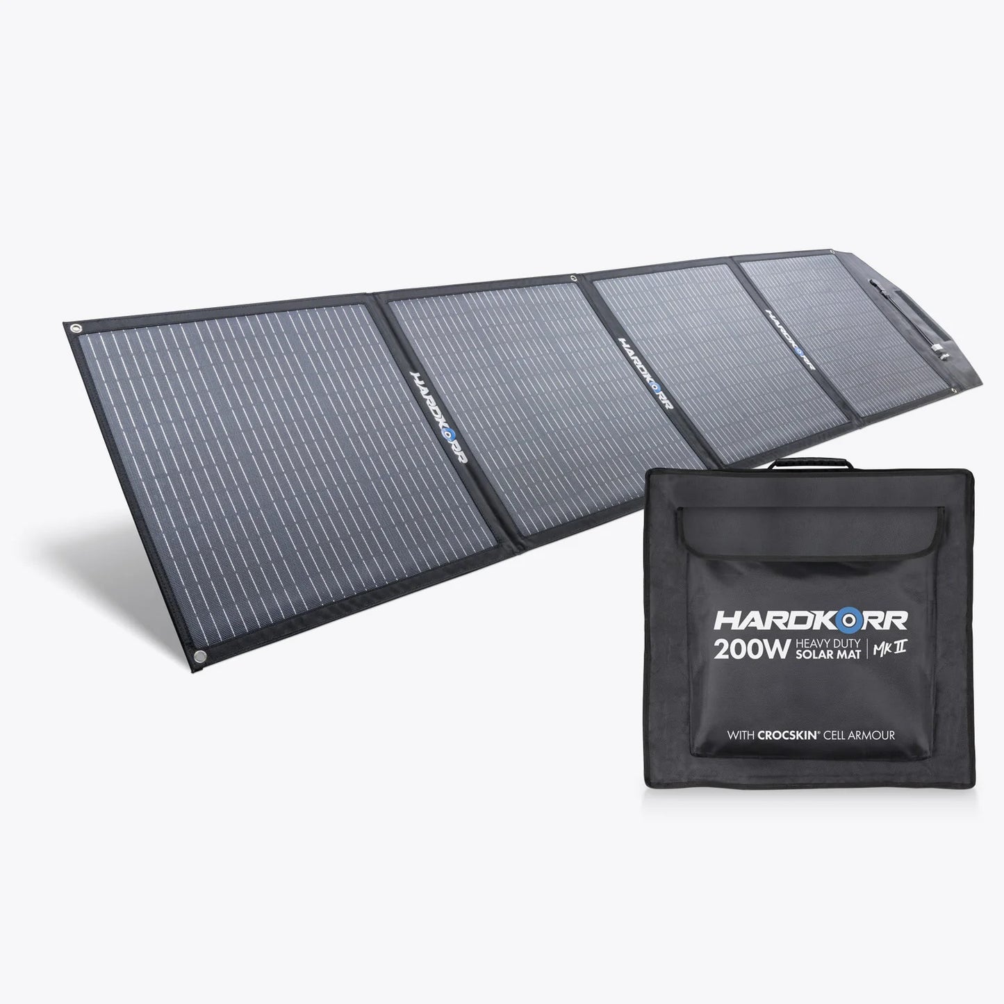 Hardkorr 200w Heavy Duty Portable Solar Mat MKII - No Regulator