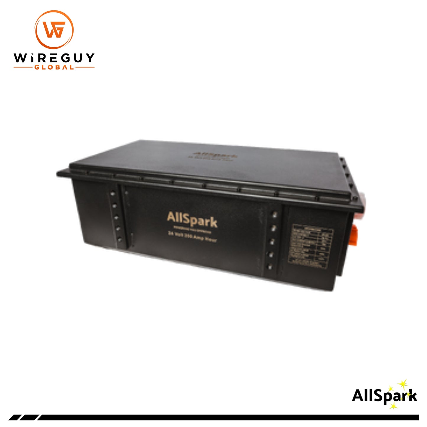 AllSpark Chassis Mount 24V 200Ah Lithium Battery ( IP67 Waterproof )