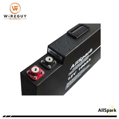 AllSpark Ultra Slimline 12V 100ah High Performance Lithium Battery Generation 2