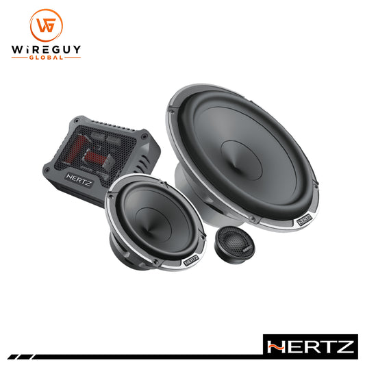 Hertz MPK 163.3 PRO Mille Pro Series 6-1/2" 3-Way Component Speaker System