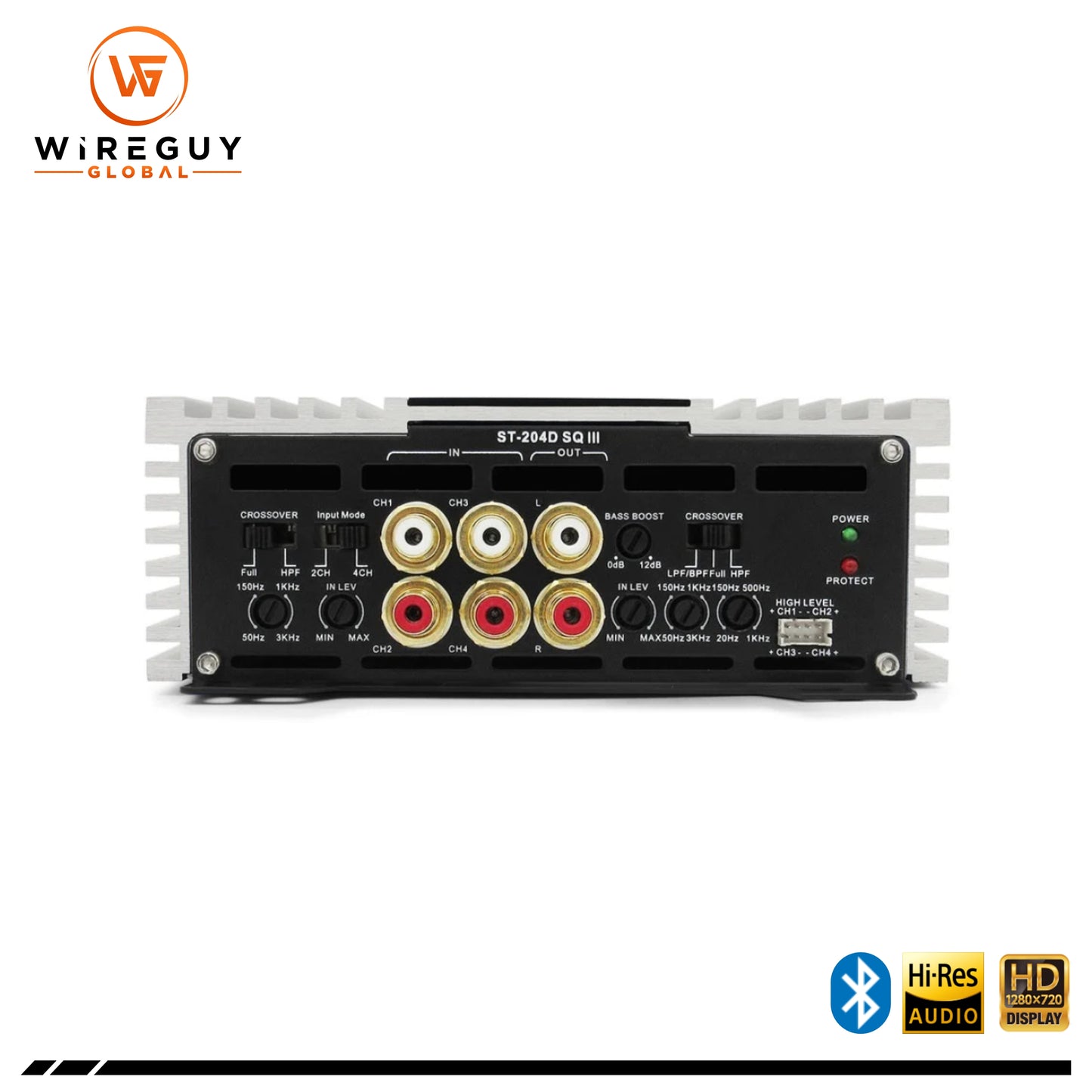 Zapco 4 CH Class D SQ 200W RMS Per Channel Amplifier