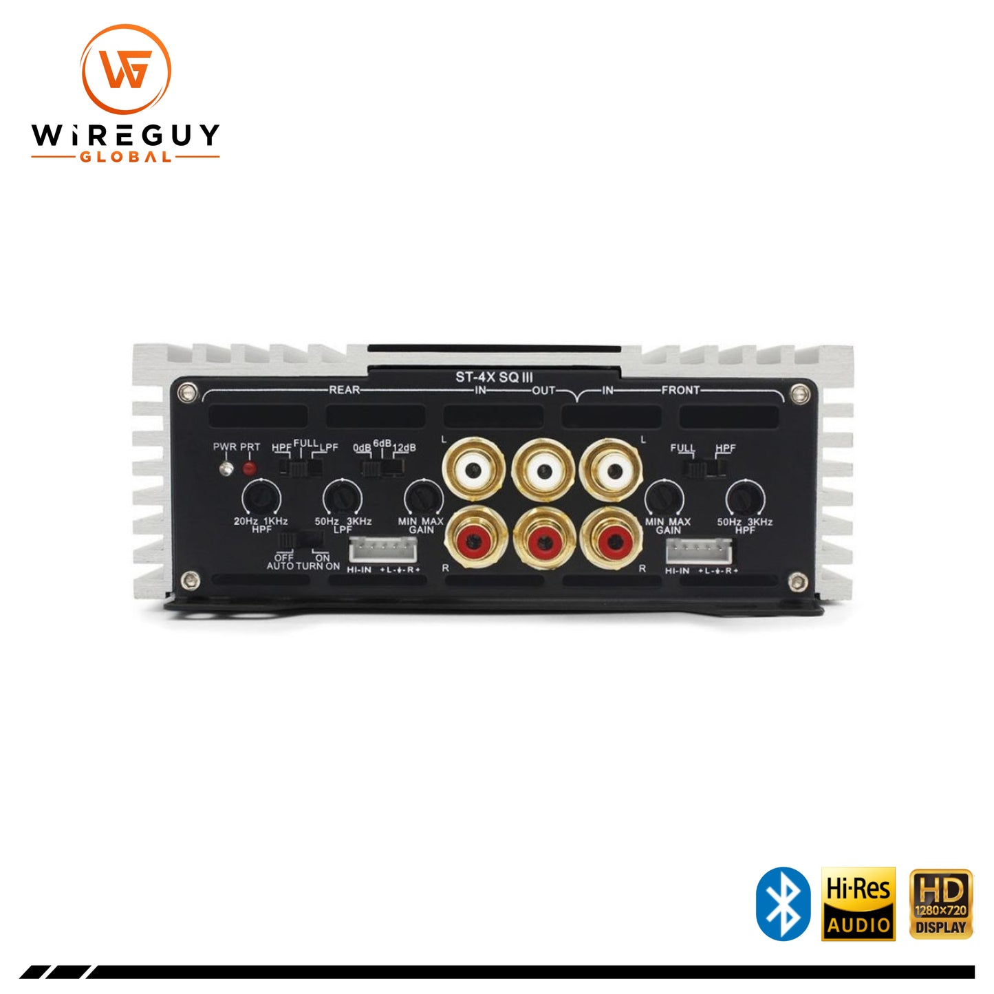 Zapco 4-Channel Class A/b Amplifier - 4x 70w @ 4 OHM