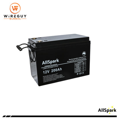 AllSpark 12V 200ah High Performance Lithium Battery (ABS CASE) Generation 2