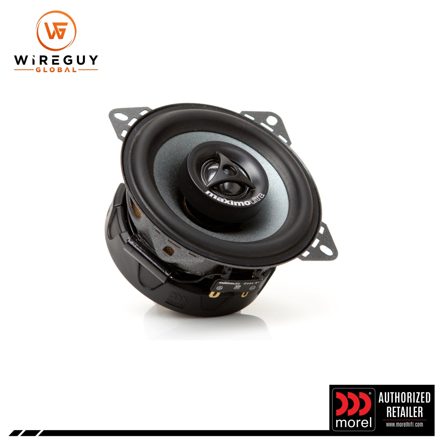 Morel Maximo Ultra 4" Coaxial Speakers - 45W RMS