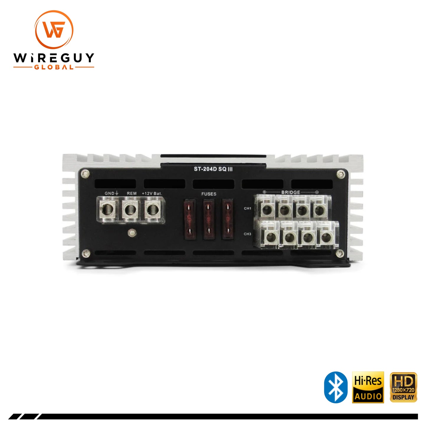 Zapco 4 CH Class D SQ 200W RMS Per Channel Amplifier