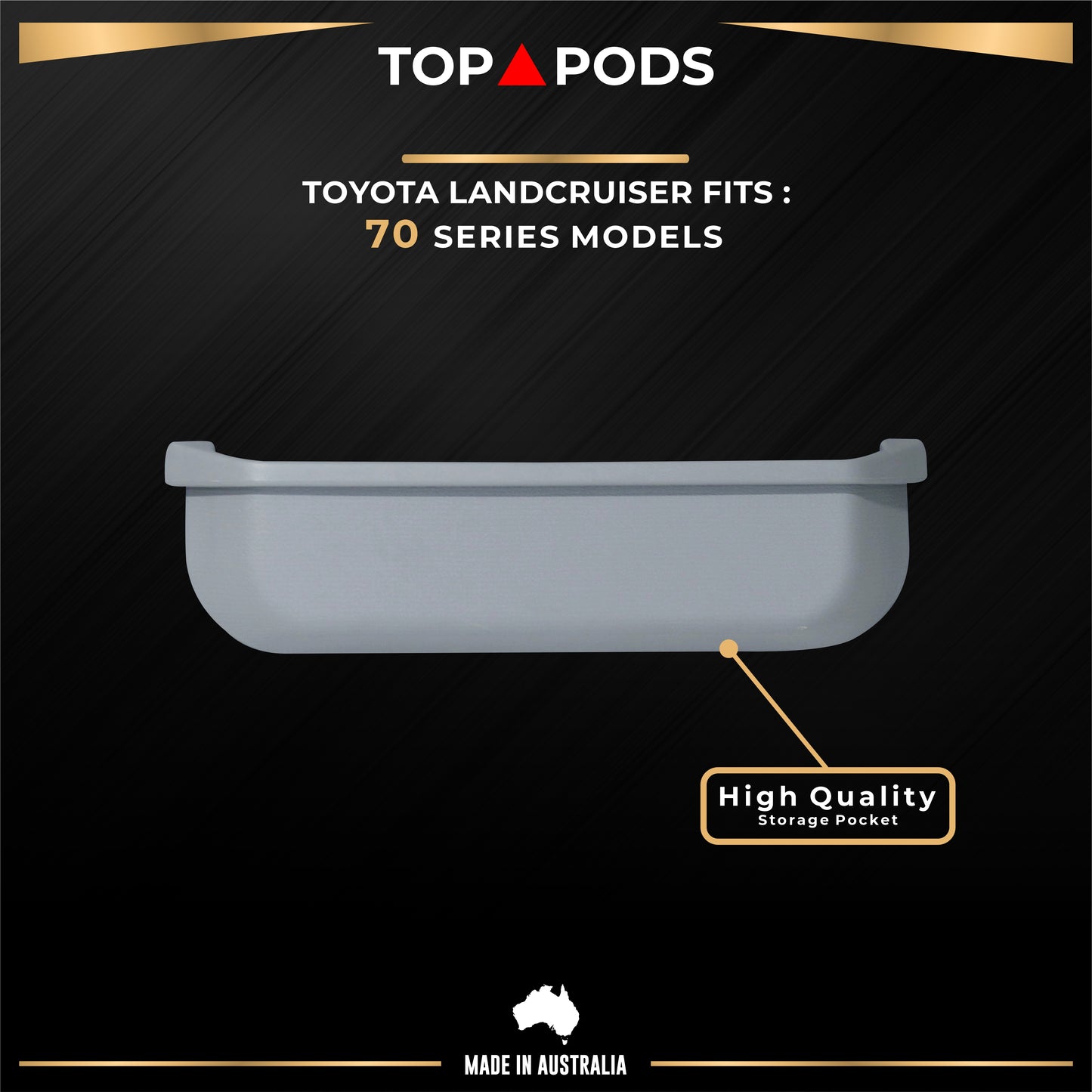 70 Series TOYOTA Land Cruiser Storage Pockets