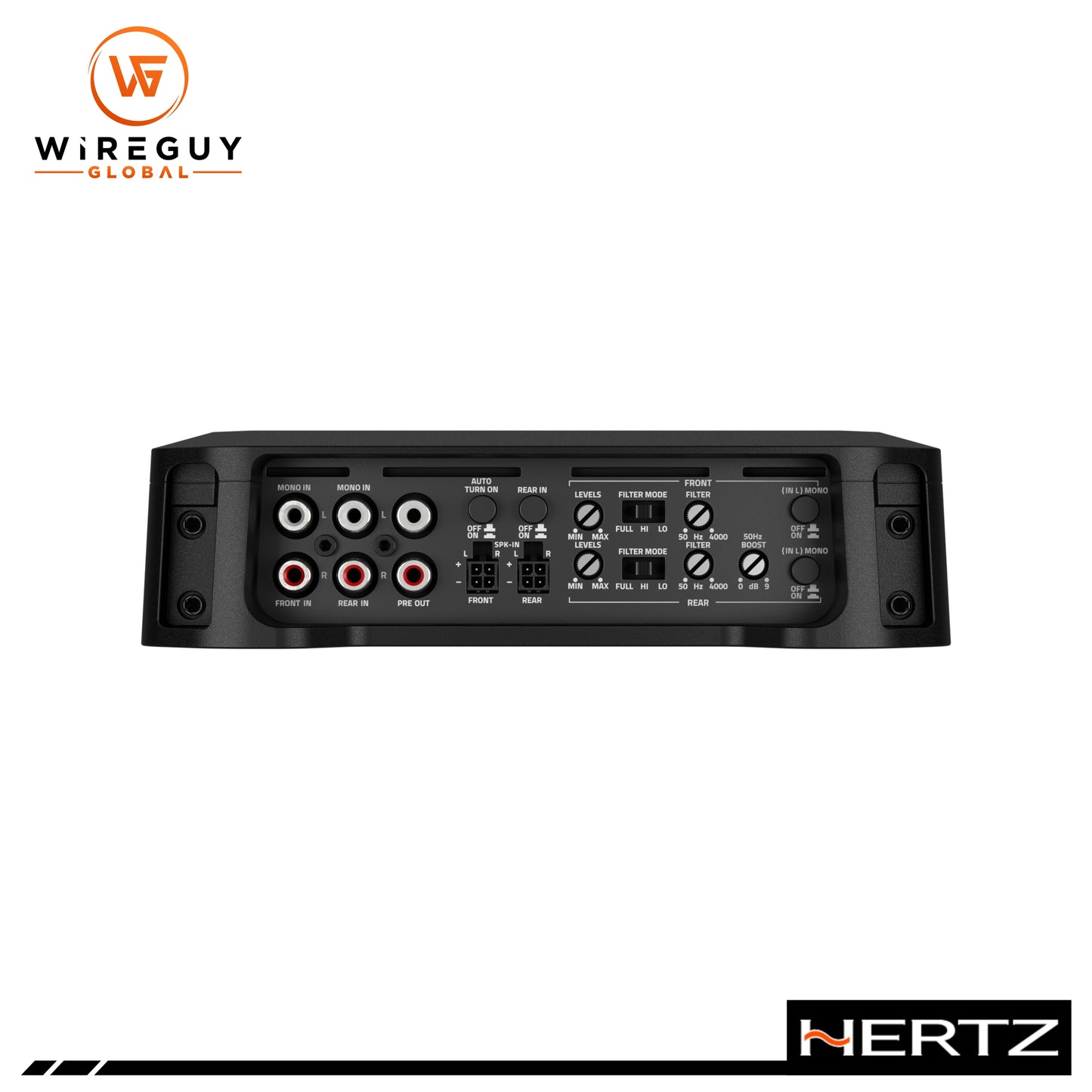 Hertz DP 4.400 Dieci Power 4-Channel Car Amplifier — 75W RMS x 4