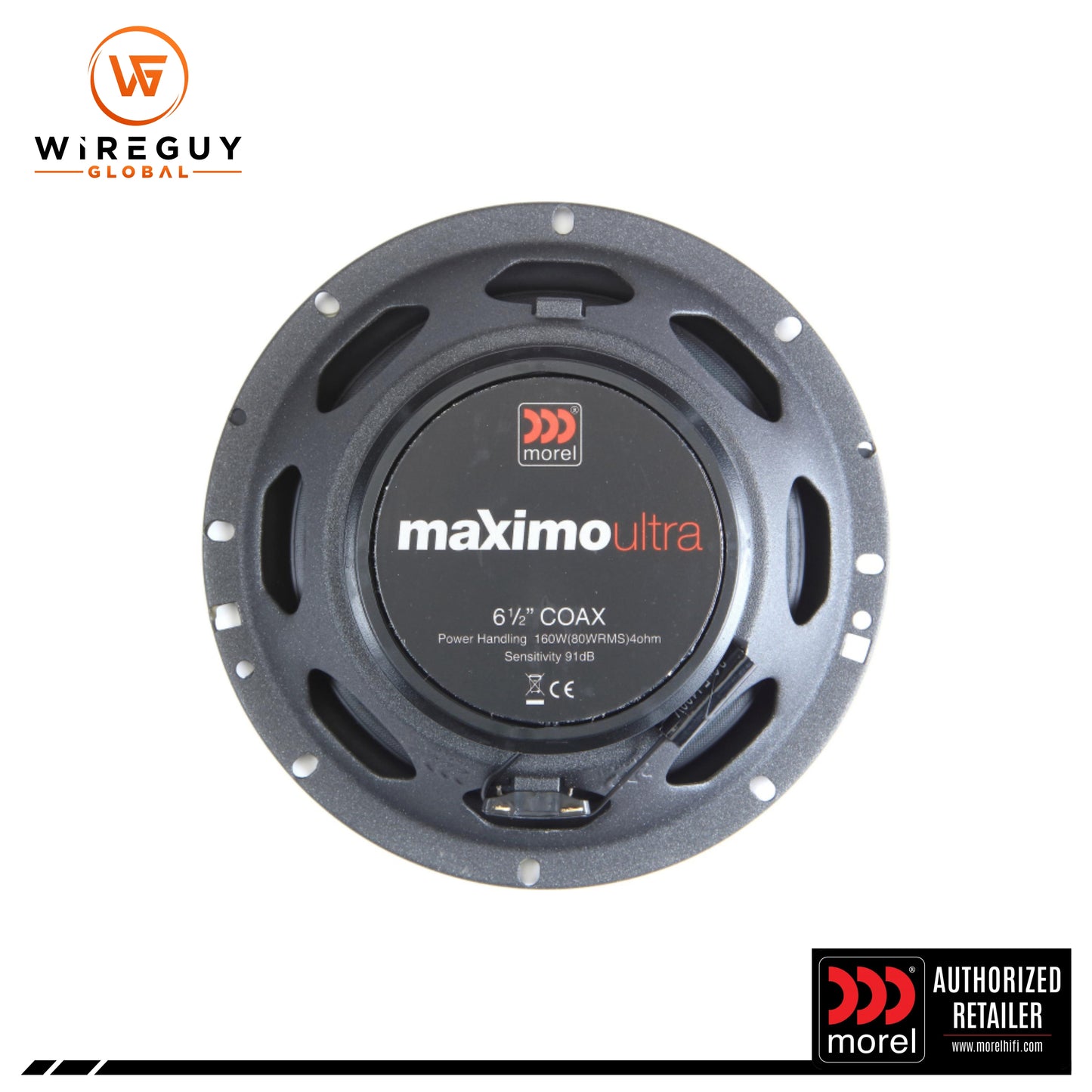 Morel Maximo Ultra 6.5" Coaxial Speakers - 80W RMS