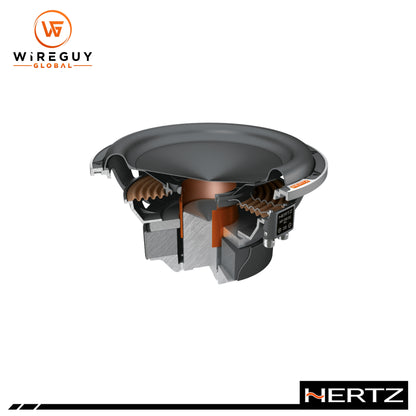 Hertz MP 250 D2.3 PRO 250 10" Subwoofers 1200 W 2+2 OHM