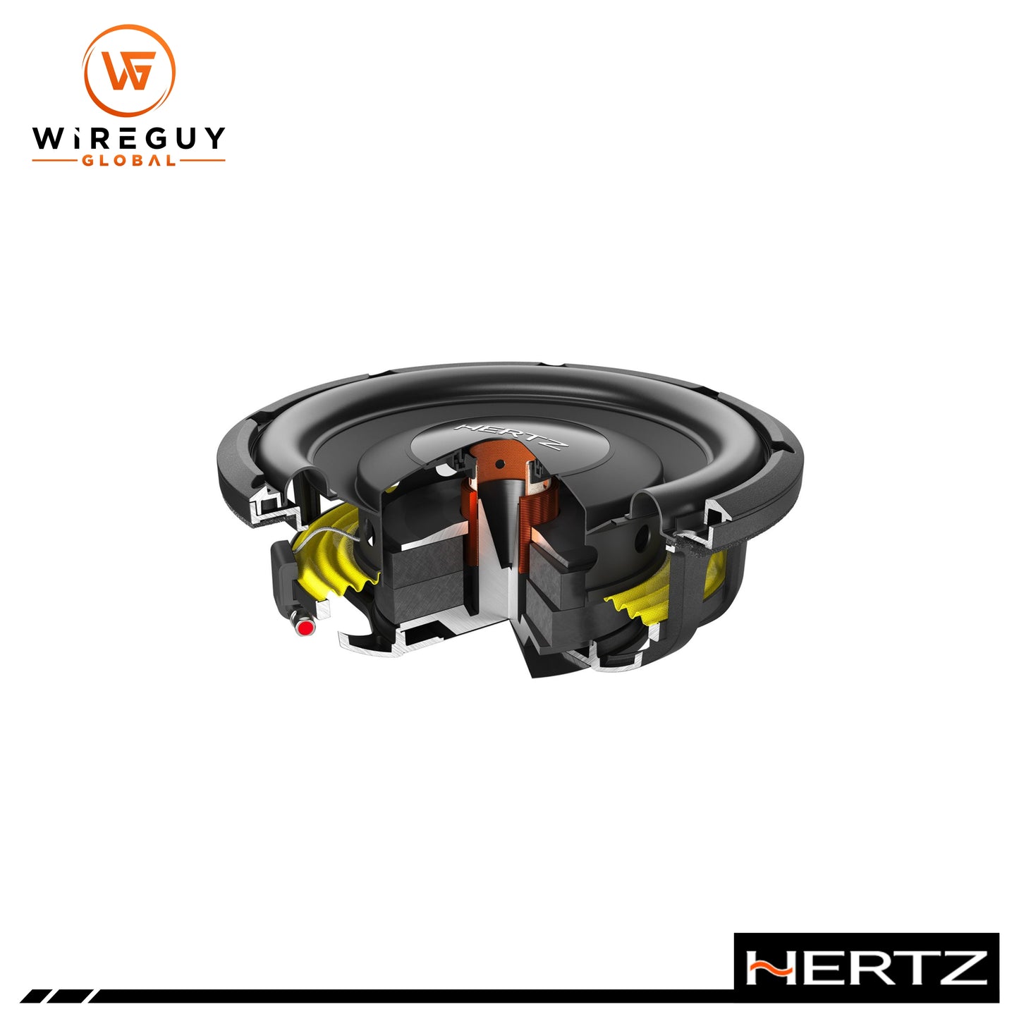 Hertz MPS 250 S4 Mille Pro Series 10" Shallow-Mount 4-OHM Component Subwoofer