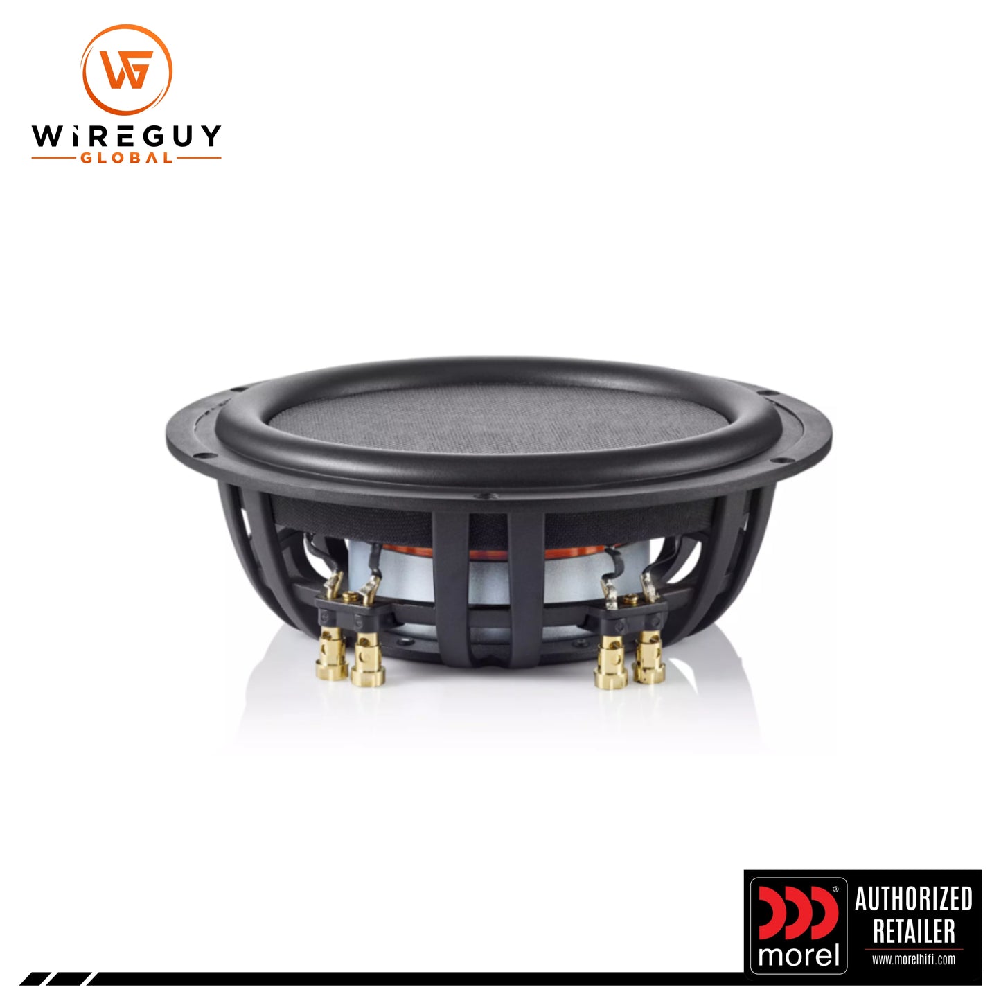 Morel 12" Power Slim Dual 4 OHM Subwoofer