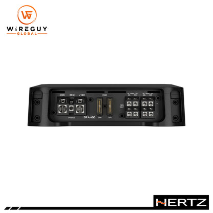 Hertz DP 4.400 Dieci Power 4-Channel Car Amplifier — 75W RMS x 4