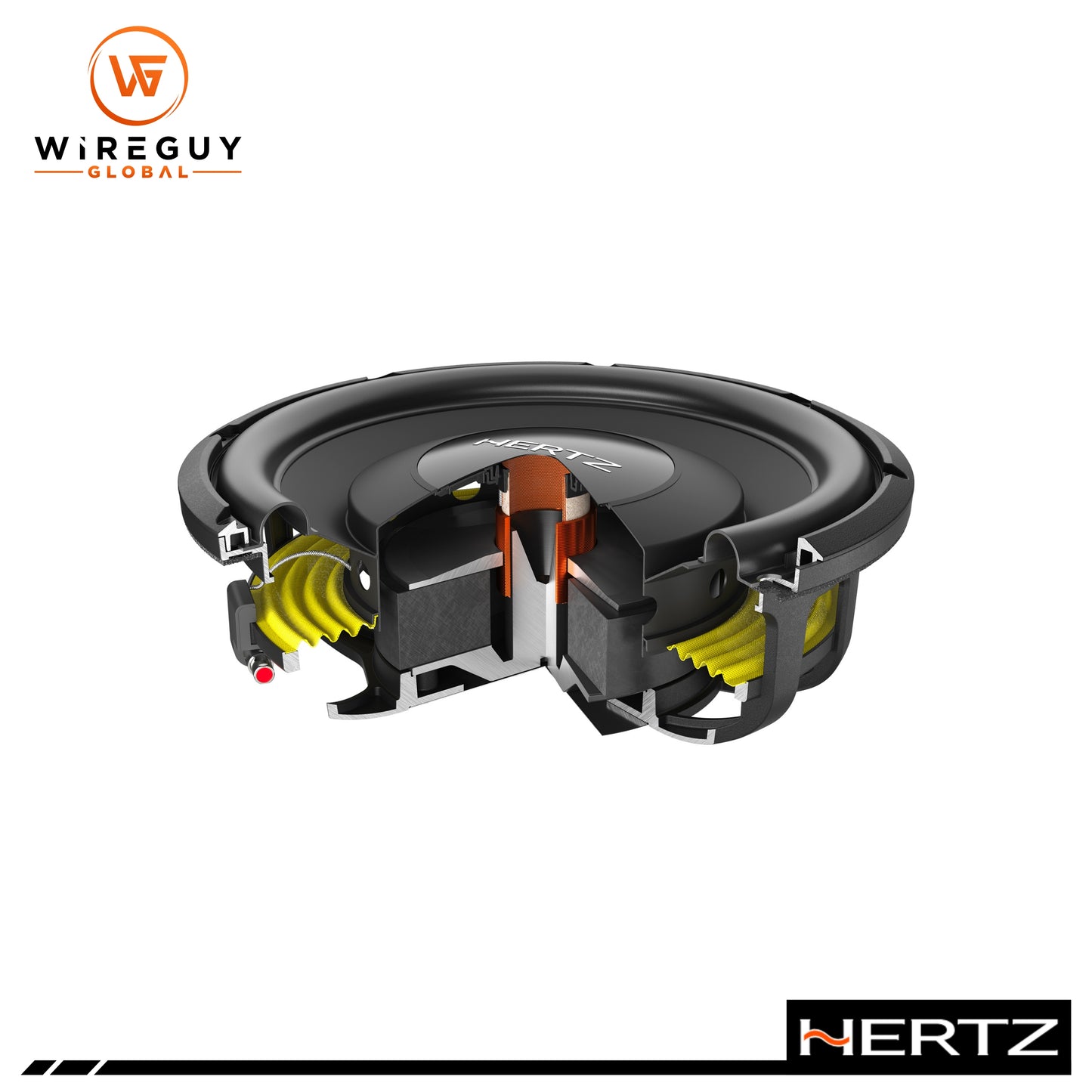 Hertz MPS 300 S4 Mille Pro Series 12" Shallow-Mount 4-OHM Component Subwoofer