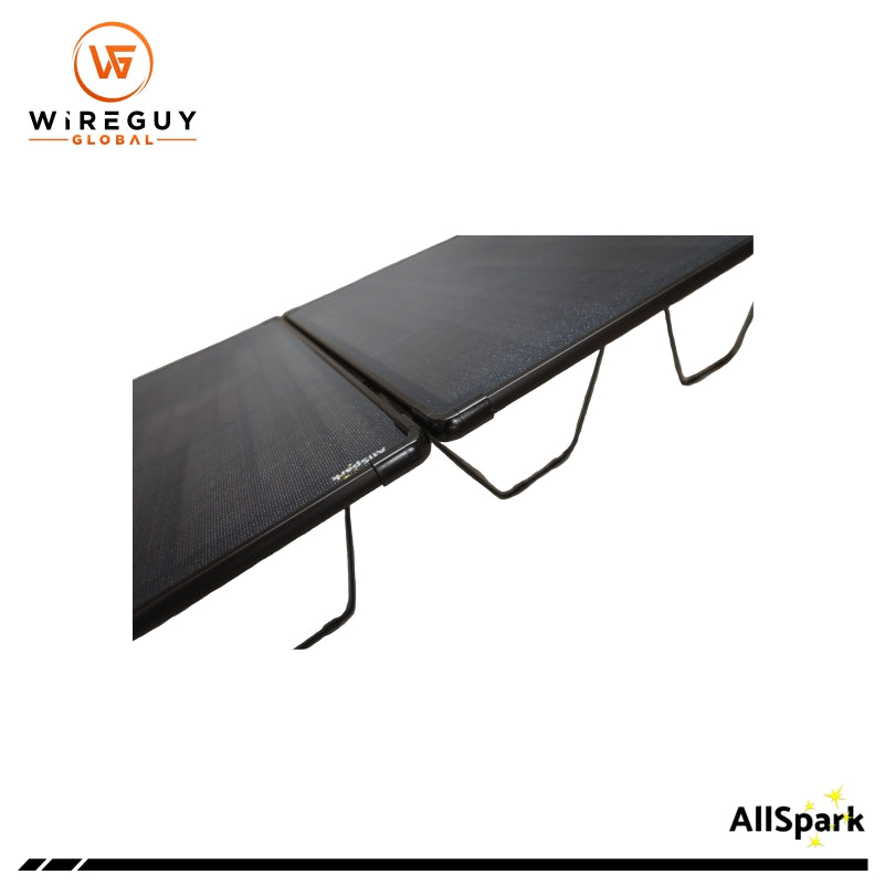 AllSpark Quad Fold 400W Portable Solar Panel - High Voltage