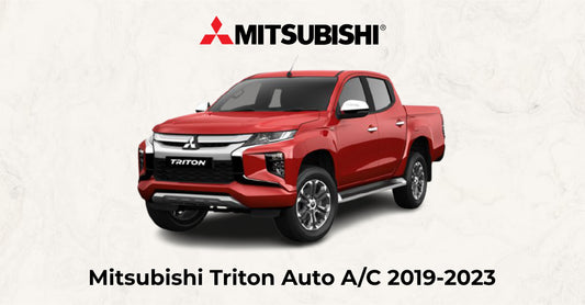 Nakamichi Wireless Apple CarPlay & Android Auto Solution for Mitsubishi Triton Auto A/C 2019-2023 (Large Fascia)