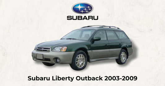 Nakamichi Wireless Apple CarPlay & Android Auto Solution for Subaru Liberty Outback 2003-2009