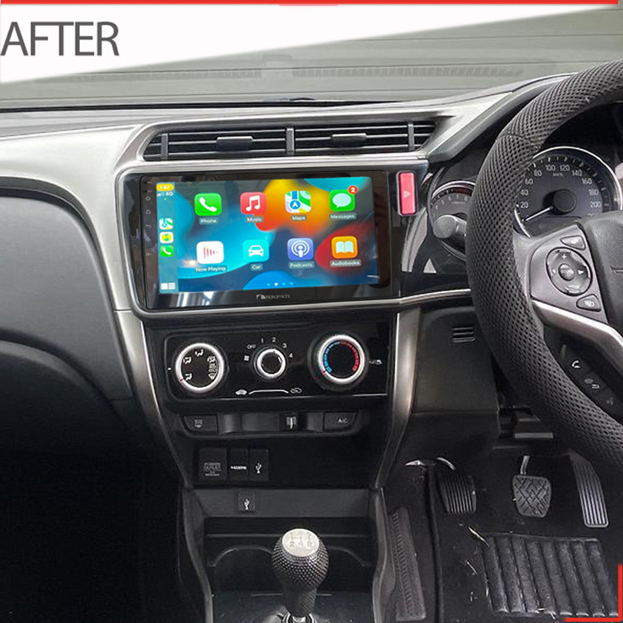 Nakamichi Android Wireless Apple CarPlay & Android Auto for Honda City 2014+