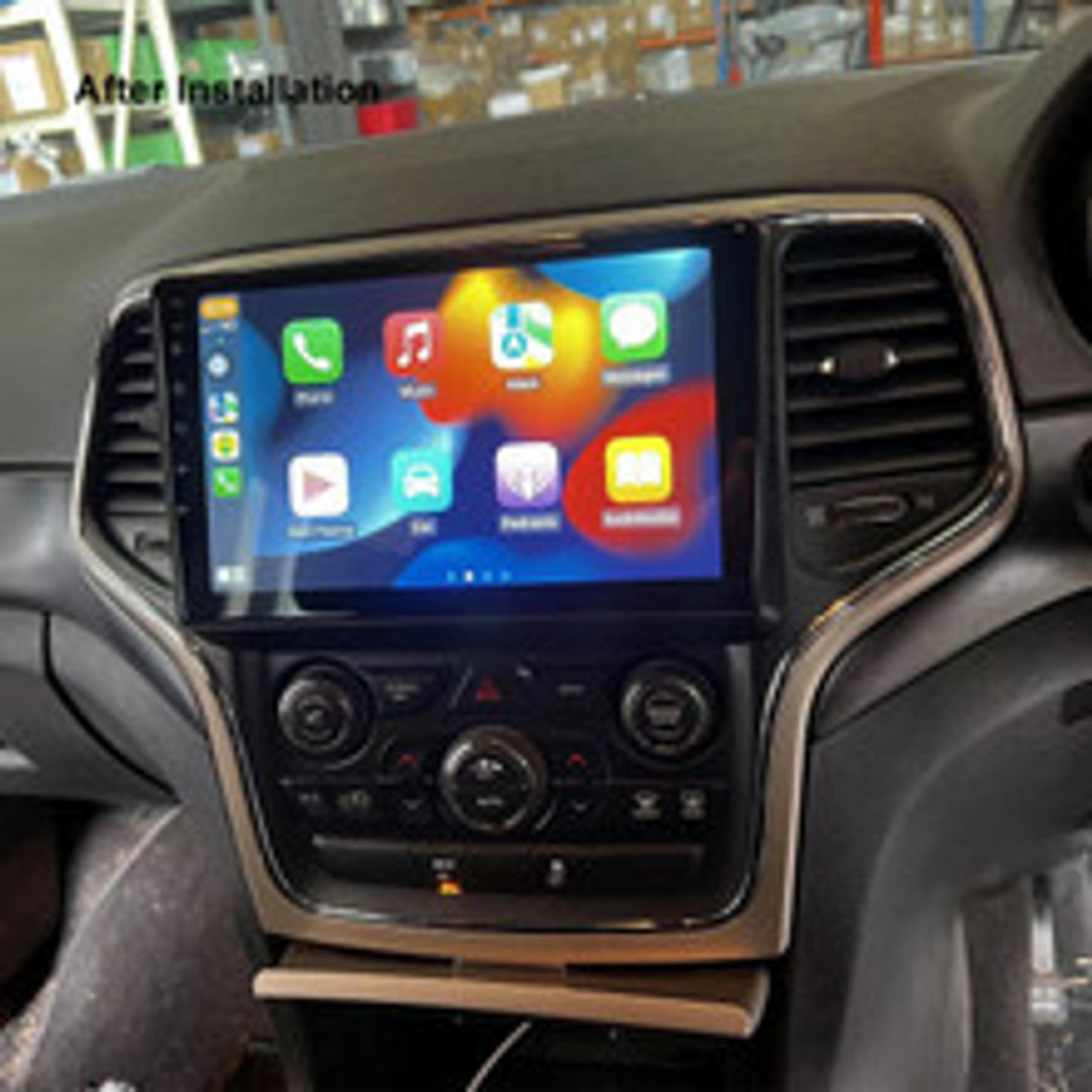 Nakamichi Wireless Apple CarPlay & Android Auto Solution for Jeep Grand Cherokee 2014-2021