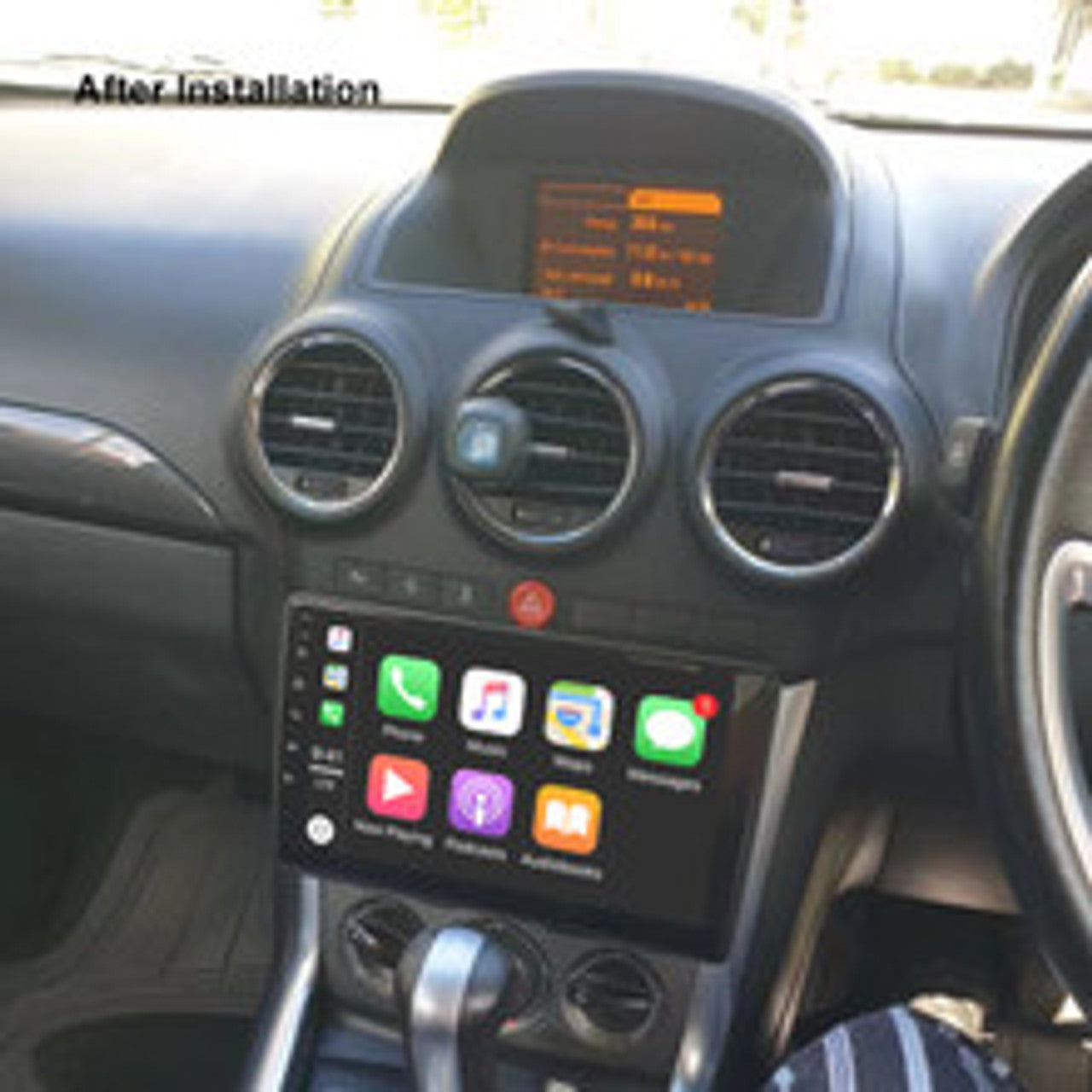 Nakamichi Wireless Apple CarPlay & Android Auto Solution for Holden Captiva 5 2007-2015