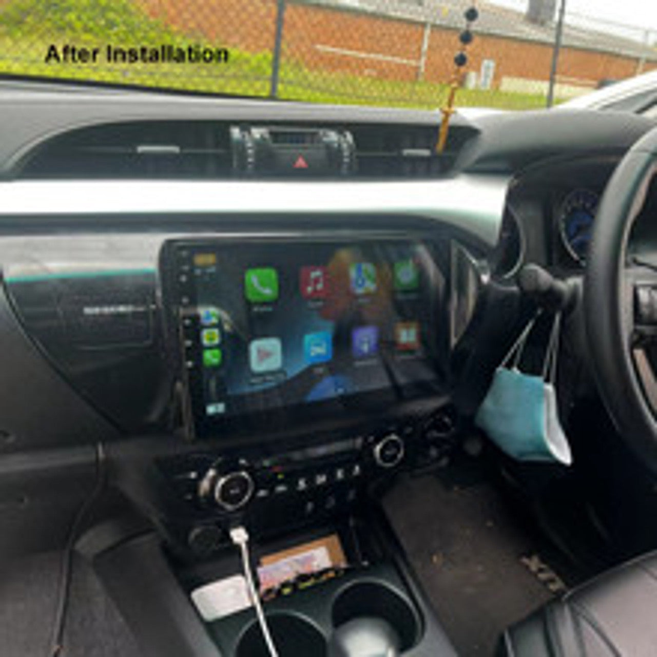 Nakamichi Wireless Apple CarPlay & Android Auto Integration for Toyota Hilux 2015+