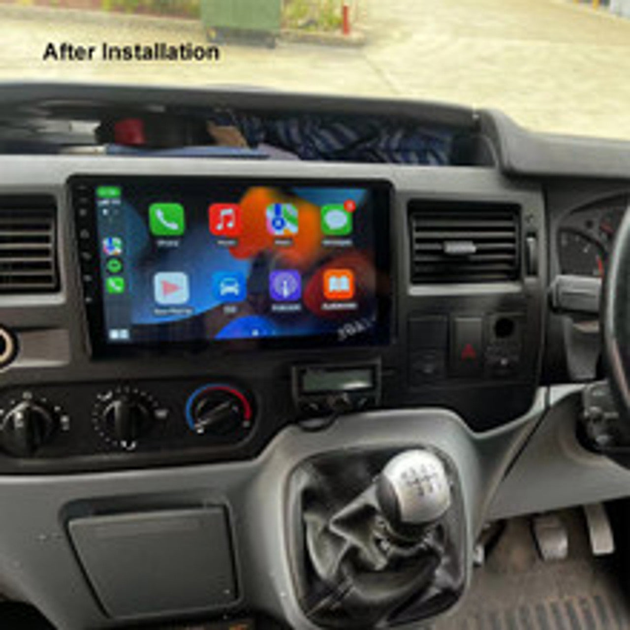 Nakamichi Wireless Apple CarPlay & Android Auto Solution Compatible with Ford Transit 2007-2013