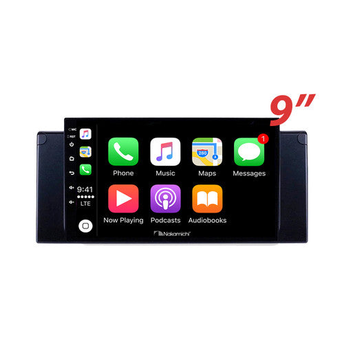 Nakamichi Wireless Apple CarPlay & Android Auto Solution for BMW 5 Series 1996-2004 E39 & BMW X5 2000-2006 E53