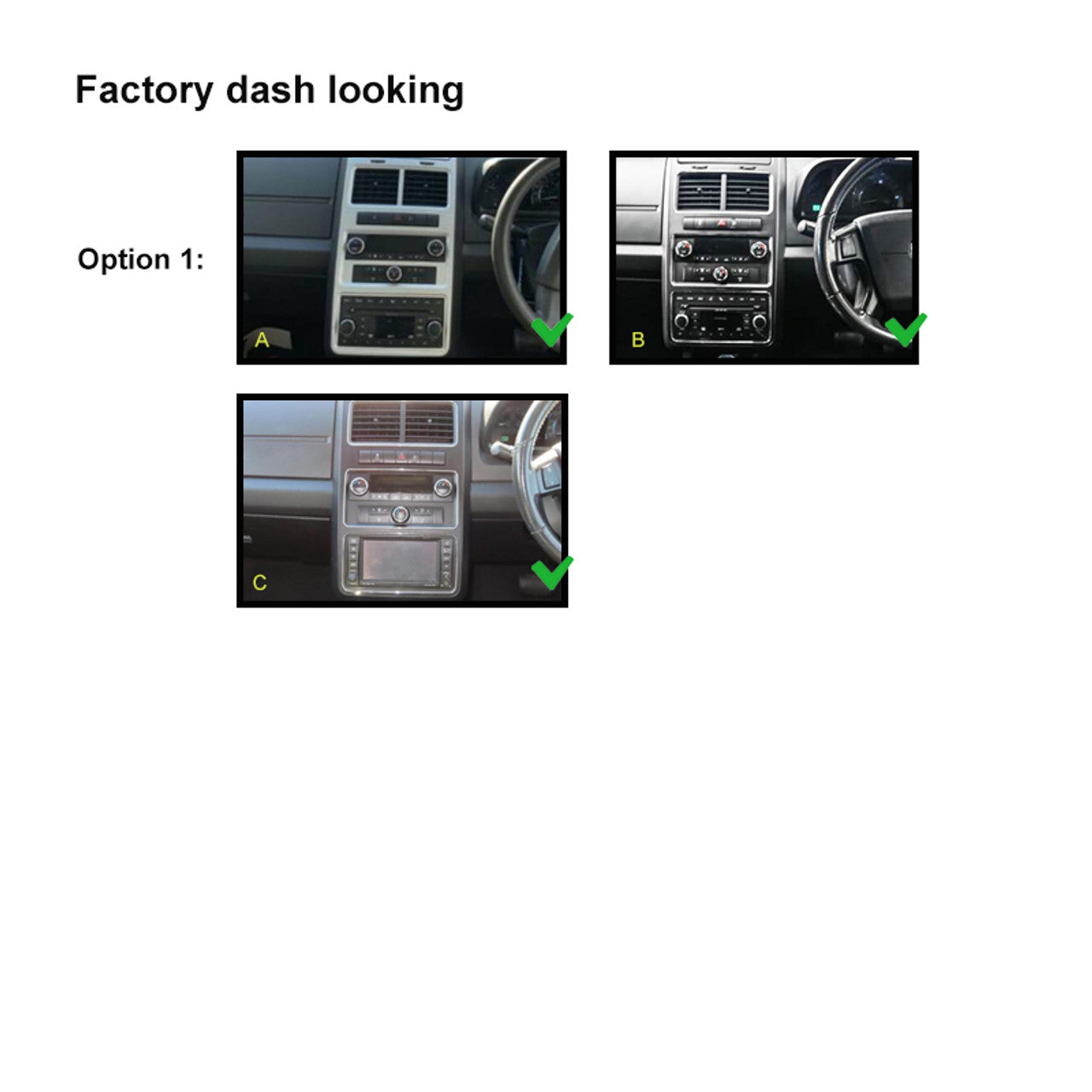 Nakamichi Wireless Apple CarPlay & Android Auto Solution for Dodge Journey 2008-2011