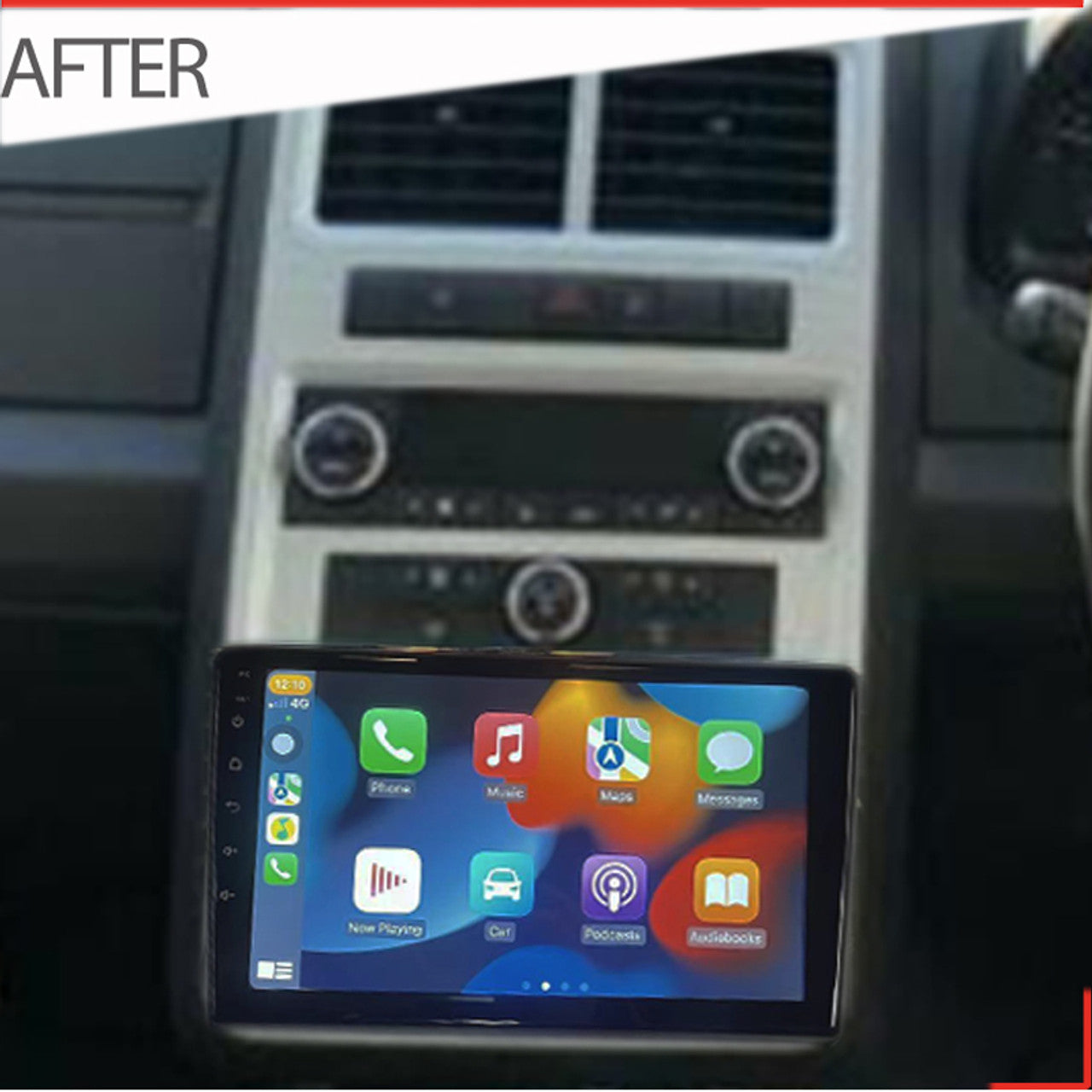 Nakamichi Wireless Apple CarPlay & Android Auto Solution for Dodge Journey 2008-2011