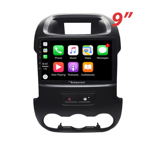 Nakamichi Wireless Apple CarPlay & Android Auto Solution Compatible with Ford Ranger 2012-2015