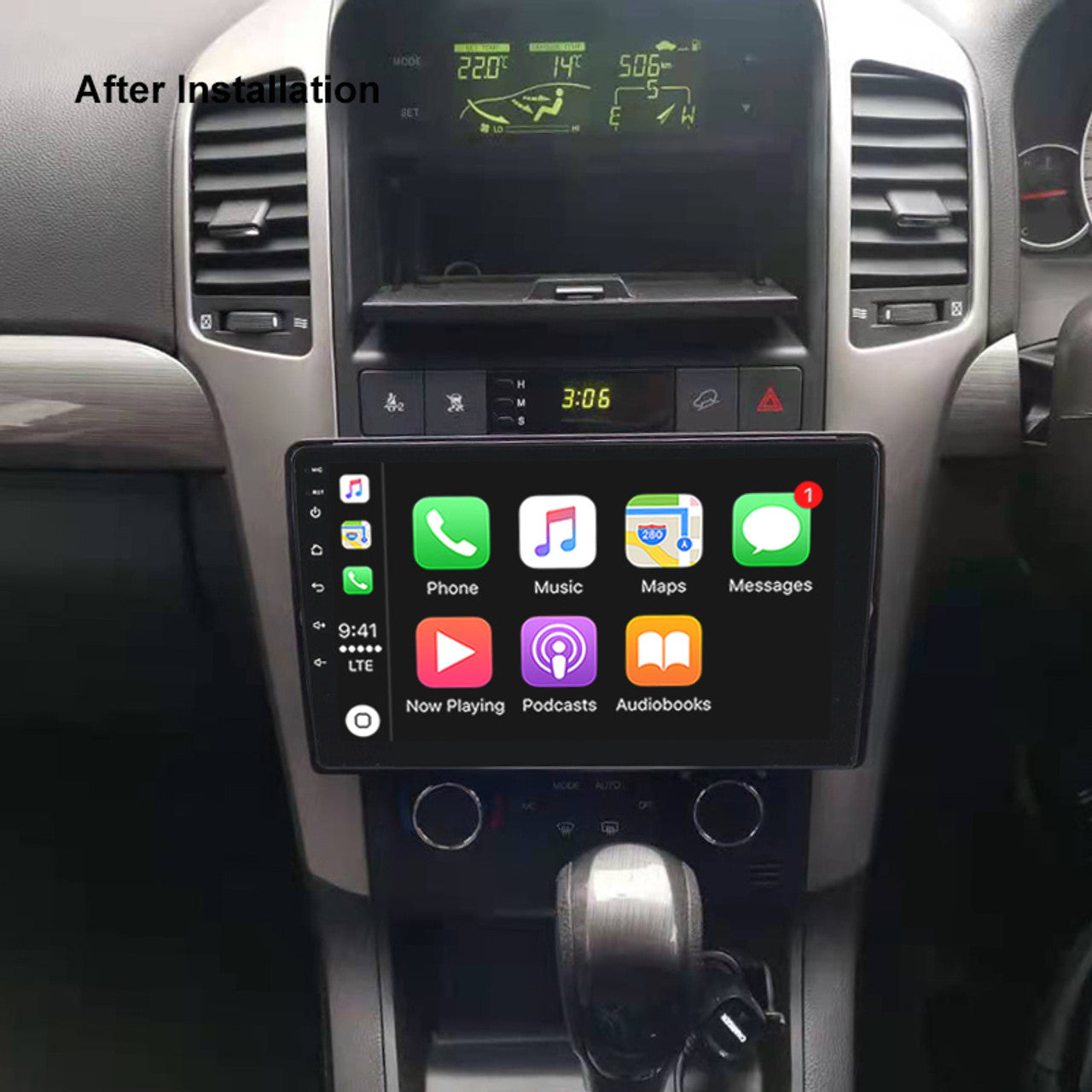 Nakamichi Wireless Apple CarPlay & Android Auto Solution for Holden Captiva 7 2006-2015