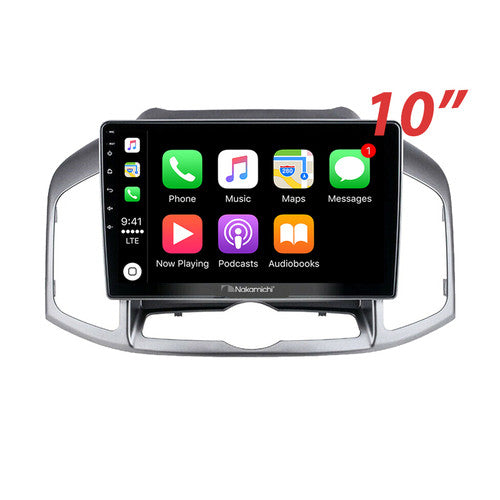 Nakamichi Wireless Apple CarPlay & Android Auto Solution for Holden Captiva 7 Top Screen