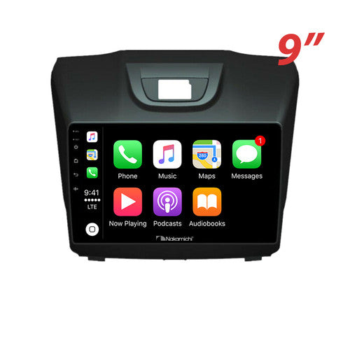 Nakamichi Wireless Apple CarPlay & Android Auto Solution for Holden Colorado 2014-2016 MyLink