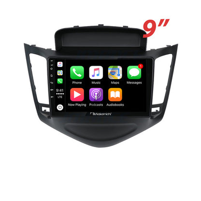 Nakamichi Wireless Apple CarPlay & Android Auto Sat Nav Compatible with Holden Cruze 2009-2016