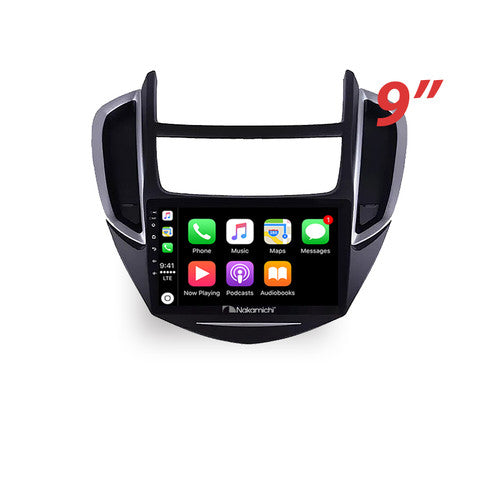 Nakamichi Android Wireless Apple CarPlay & Android Auto Sat Nav for Holden Trax 2013-2017