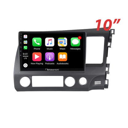 Nakamichi Wireless Apple CarPlay & Android Auto Solution for Honda Civic 2006-2011 Sedan