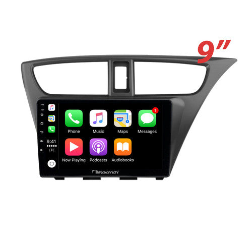 Nakamichi Wireless Apple CarPlay & Android Auto Solution for Honda Civic 2012-2015 Hatch