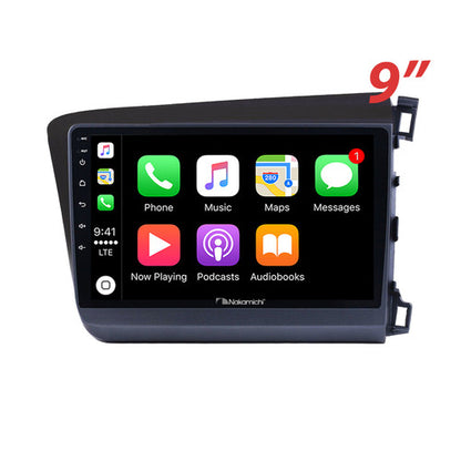 Nakamichi Wireless Apple CarPlay & Android Auto Solution for Honda Civic 2012-2015 Sedan