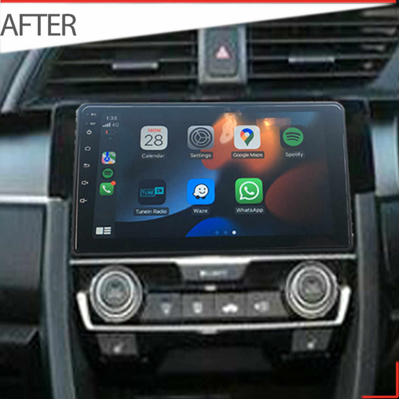 Nakamichi Wireless Apple CarPlay & Android Auto Solution for Honda Civic 2015+