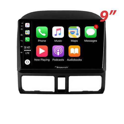 Nakamichi Wireless Apple CarPlay & Android Auto Solution for Honda CRV 2002-2006