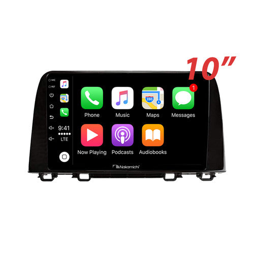 Nakamichi Android Wireless Apple CarPlay & Android Auto Sat Nav Solution for Honda CRV 2017+