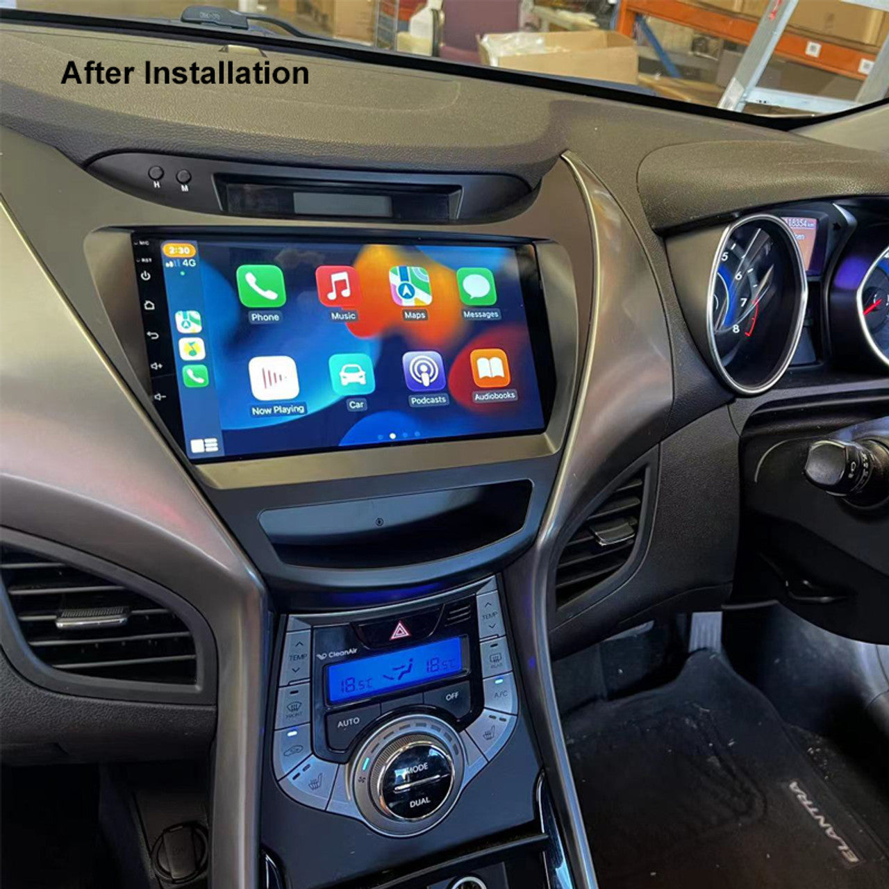 Nakamichi Wireless Apple CarPlay & Android Auto Solution for Hyundai Elantra 2011-2013