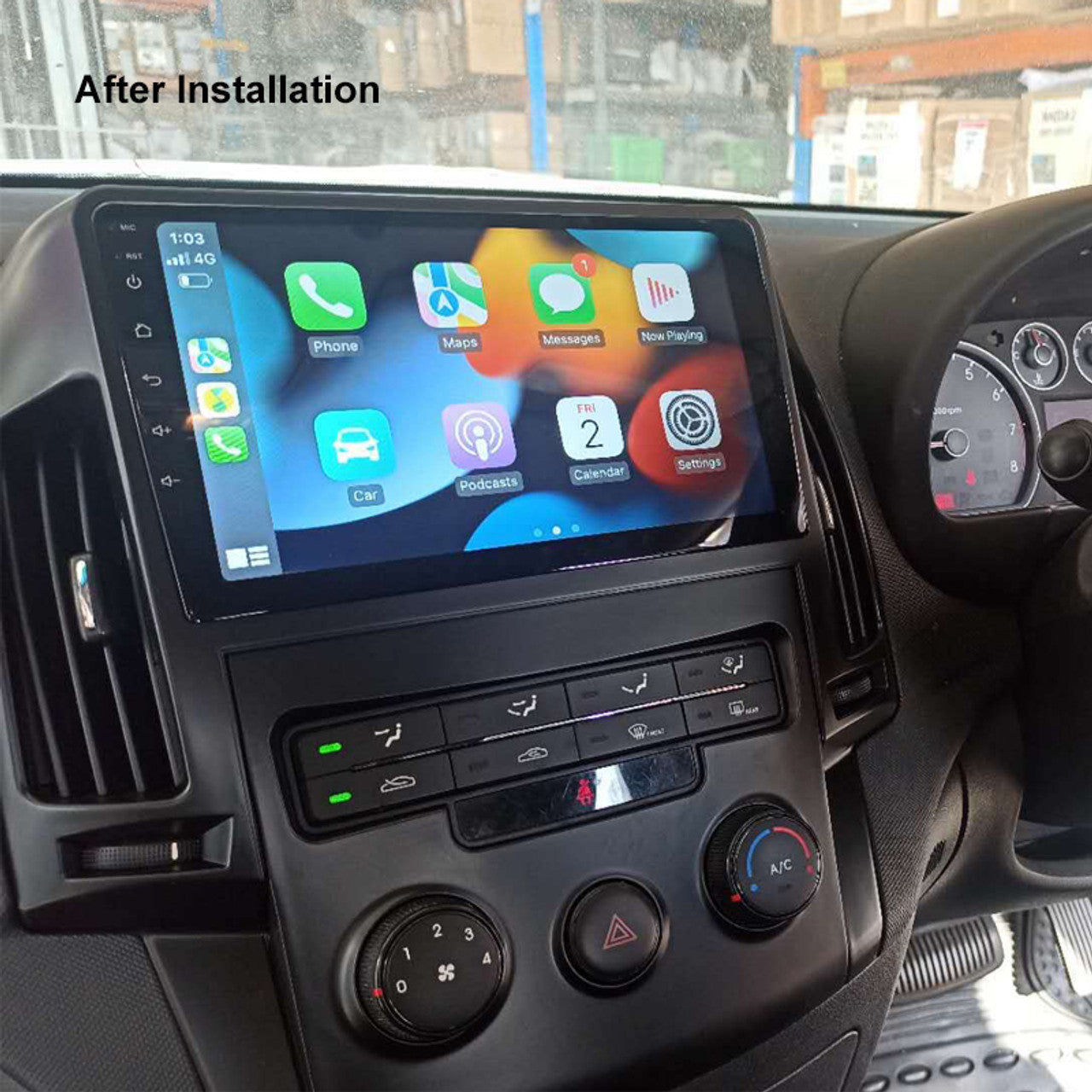 Nakamichi Wireless Apple CarPlay & Android Auto Solution for Hyundai i30 2007-2012 Manual A/C