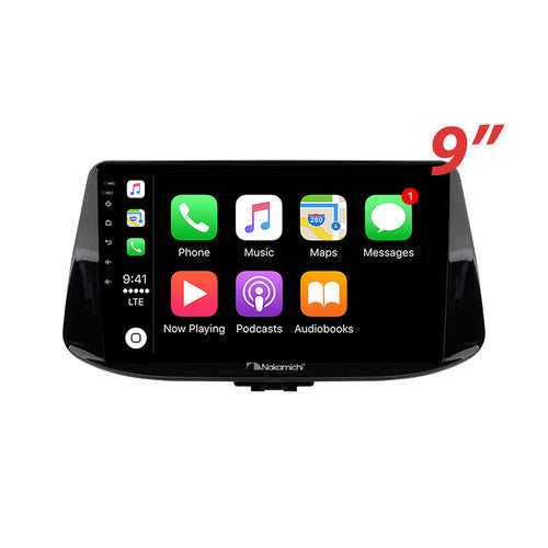 Nakamichi Wireless Apple CarPlay & Android Auto Solution for Hyundai i30 2017-2023