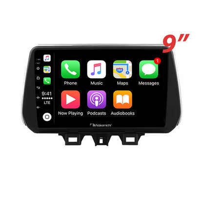 Nakamichi Android Wireless Apple CarPlay & Android Auto Sat Nav Solution for Hyundai Tucson 2018-2020