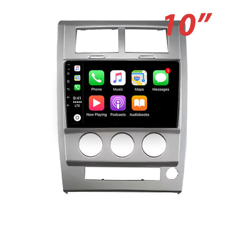 Nakamichi Wireless Apple CarPlay & Android Auto Solution for Jeep Cherokee 2008-2011