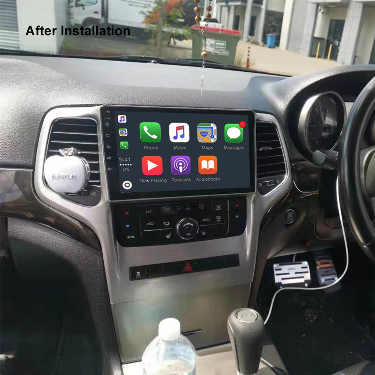 Nakamichi Wireless Apple CarPlay & Android Auto Solution for Jeep Grand Cherokee 2011-2013