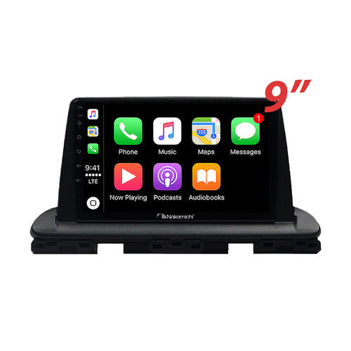 Nakamichi Wireless Apple CarPlay & Android Auto Solution for Kia Cerato 2019-2021